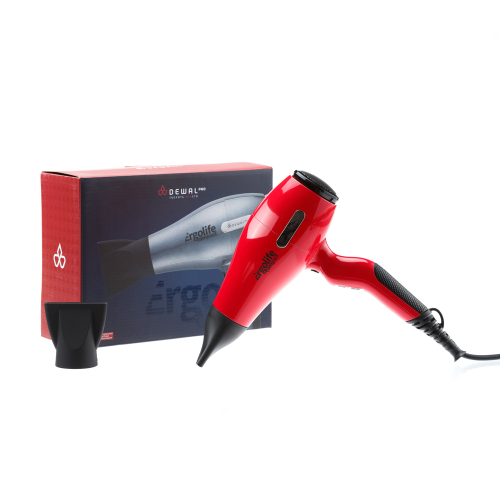 Hair dryer 2000W ErgoLife Compact DEWAL 03-002 Red